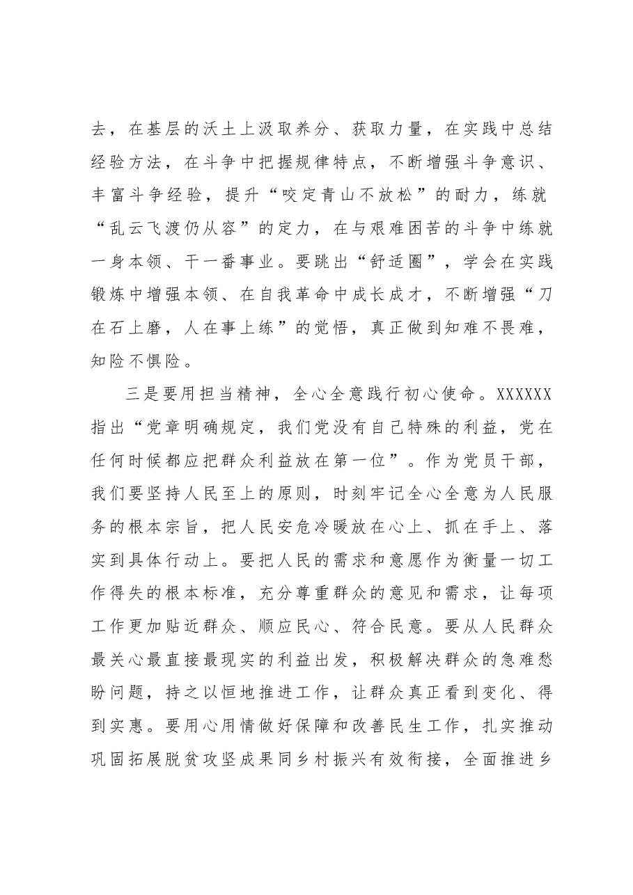 2023年主题教育理论学习专题研讨会发言提纲 (12).docx,第3页预览