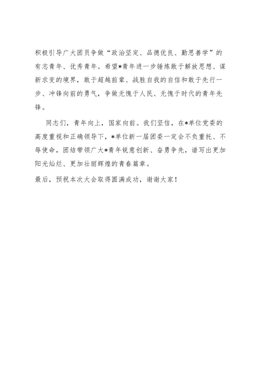 市局领导在参加团员大会上的讲话.docx,第3页预览