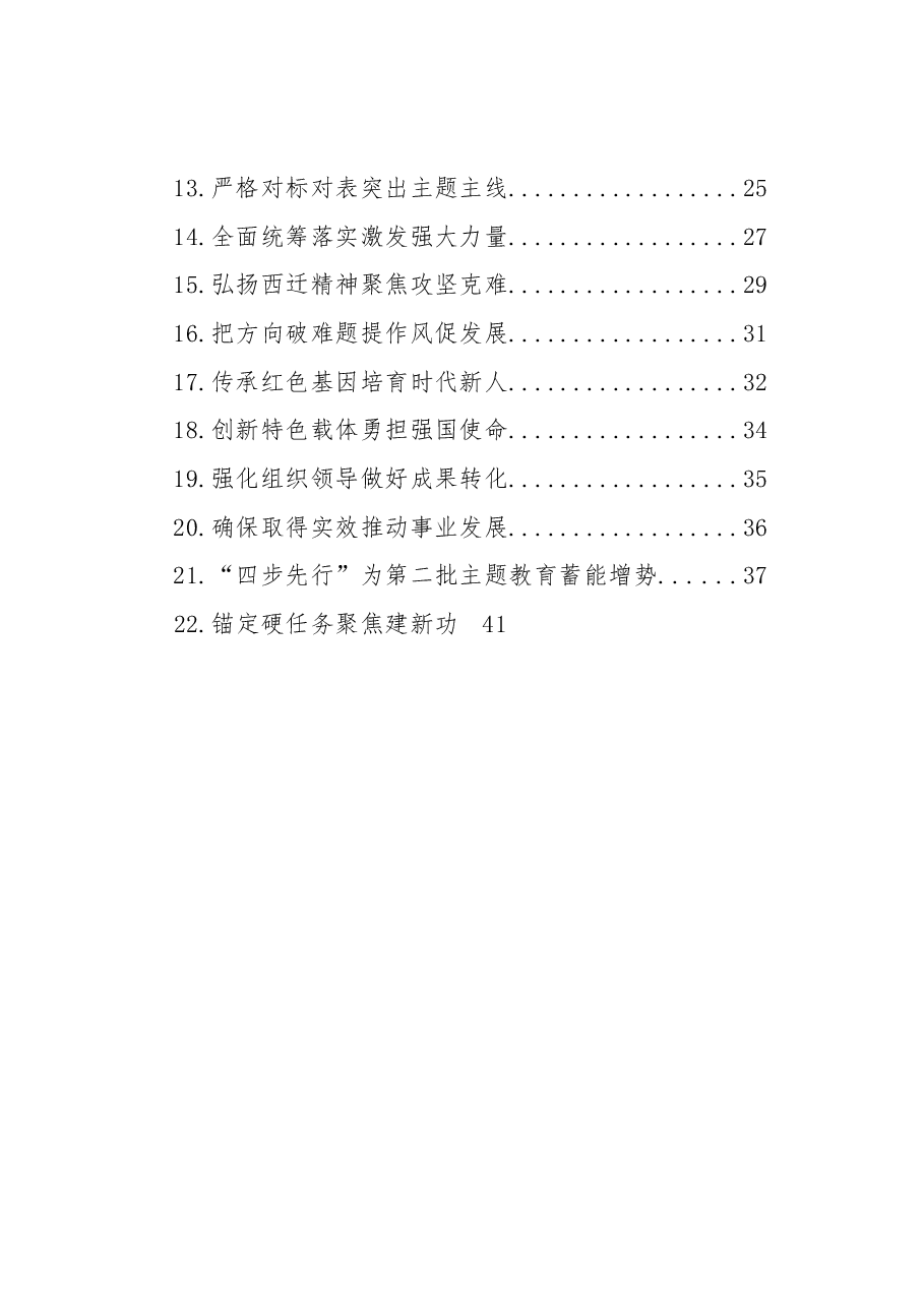 (22篇)主题教育工作总结、经验交流材料汇编.docx,第2页预览