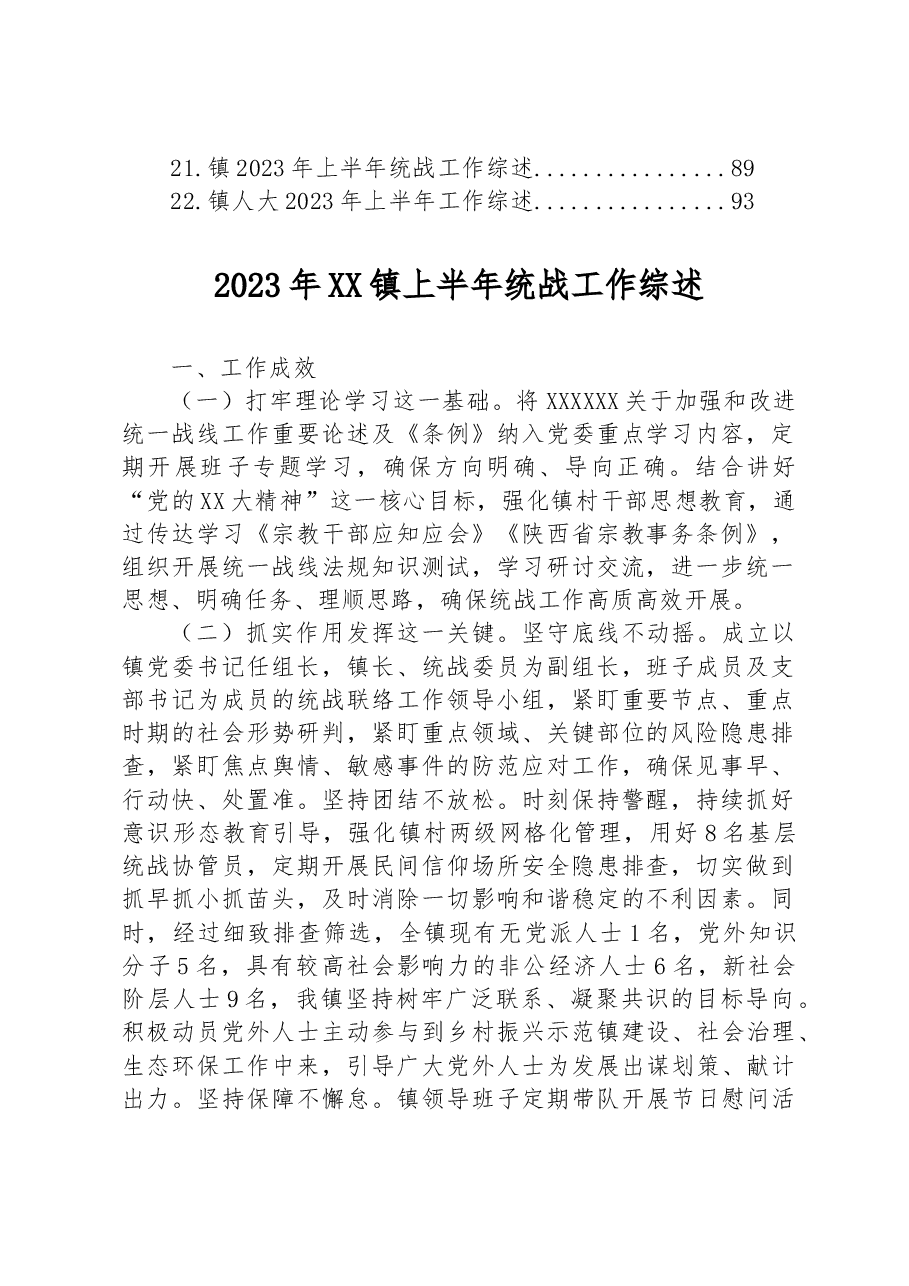 (22篇)2023年上半年工作综述汇编.docx,第2页预览
