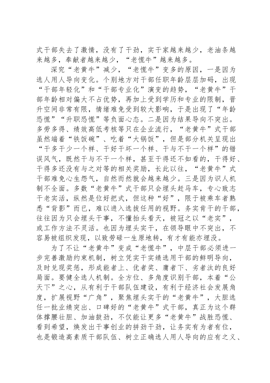 关于中层干部的研讨发言.docx,第3页预览