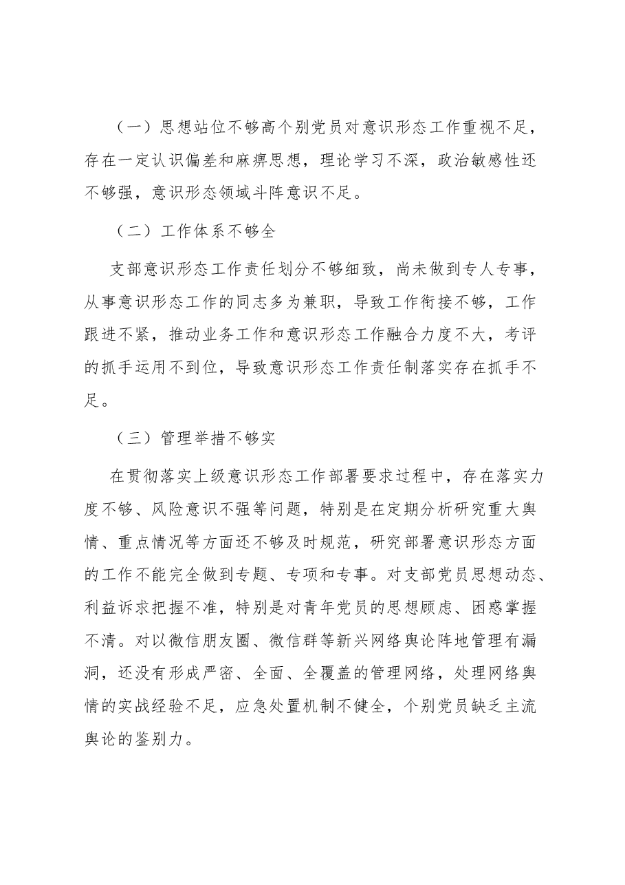 党支部2023年意识形态工作总结.docx,第3页预览