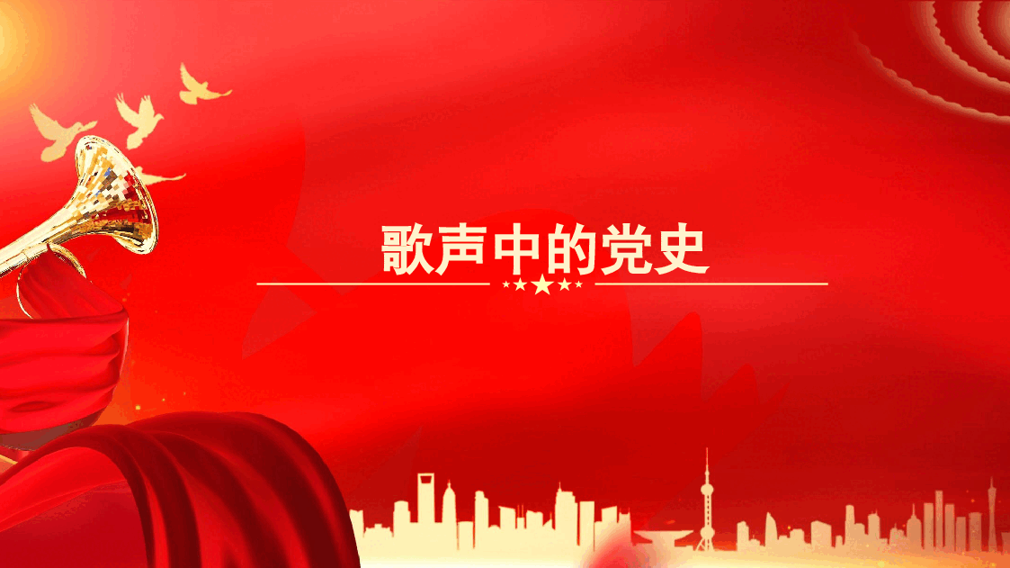 歌声中的党史(PPT).pptx,第1页预览