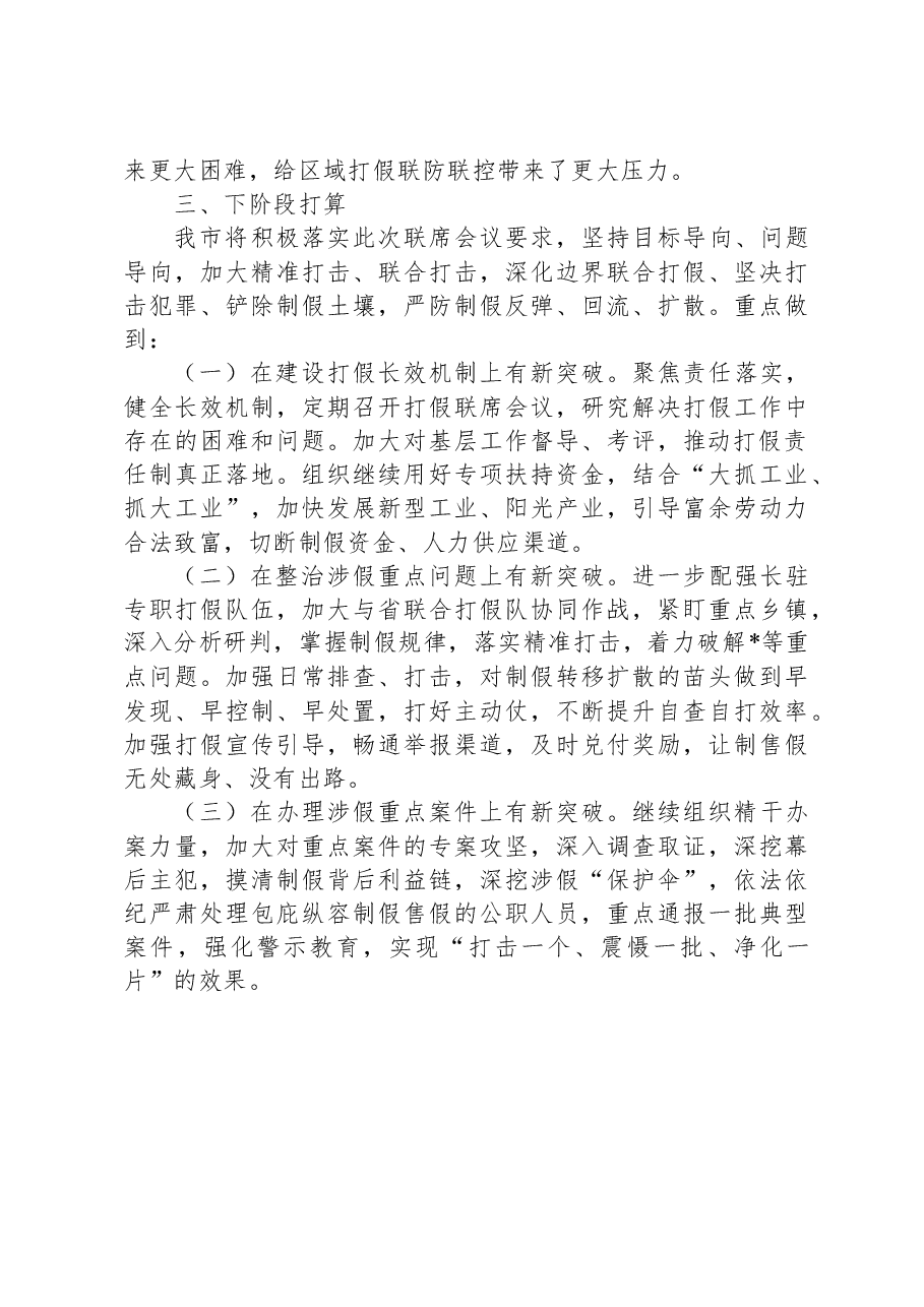 在边界打假联席会议上的讲话.docx,第3页预览