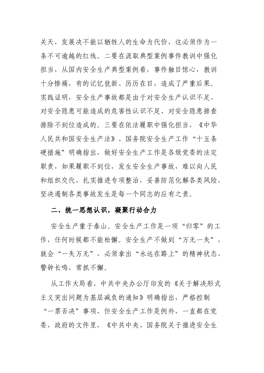 在安全生产专项整治动员会上的讲话.docx,第2页预览