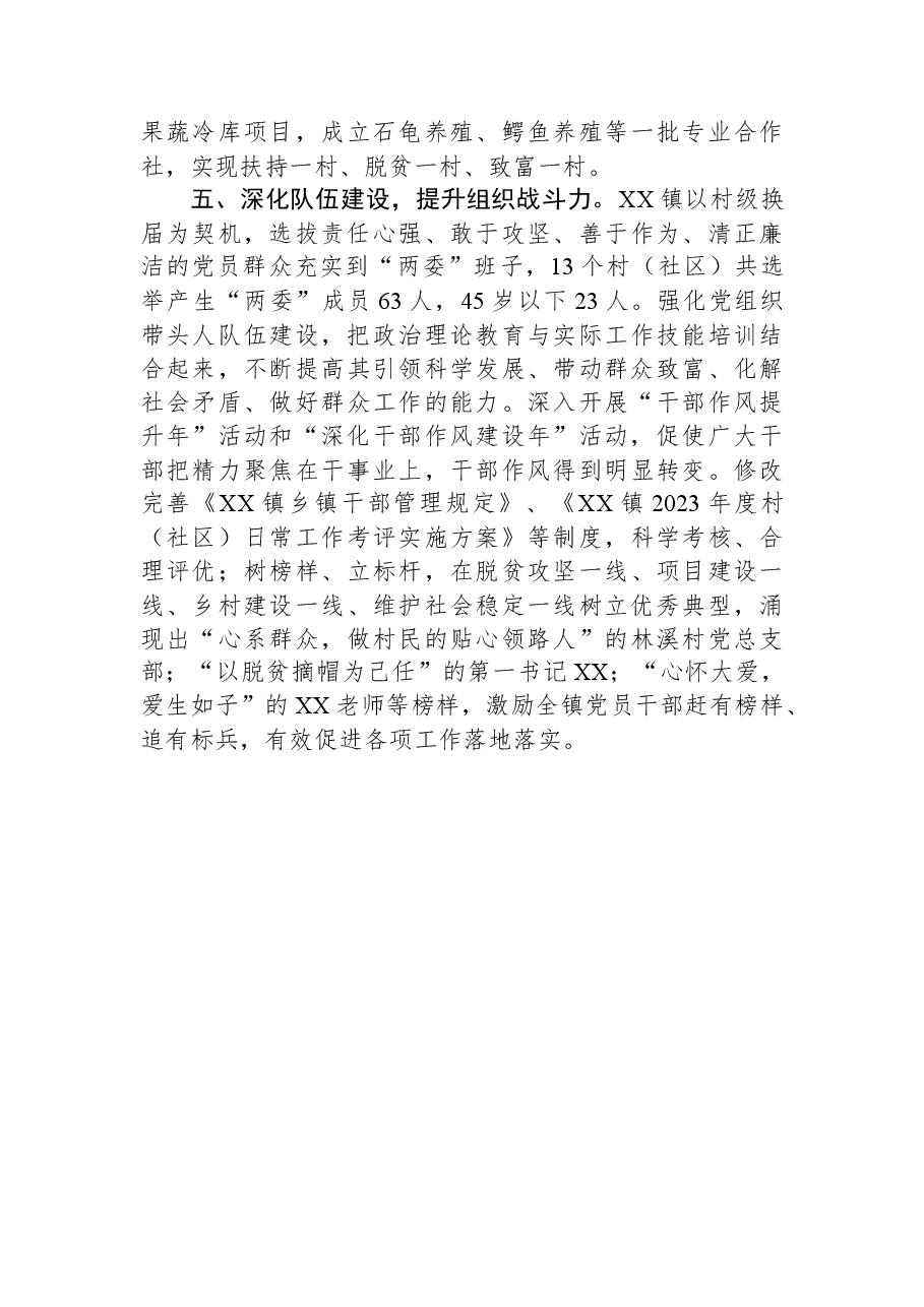 乡镇在提升基层党组织组织力会议上的发言.docx,第3页预览