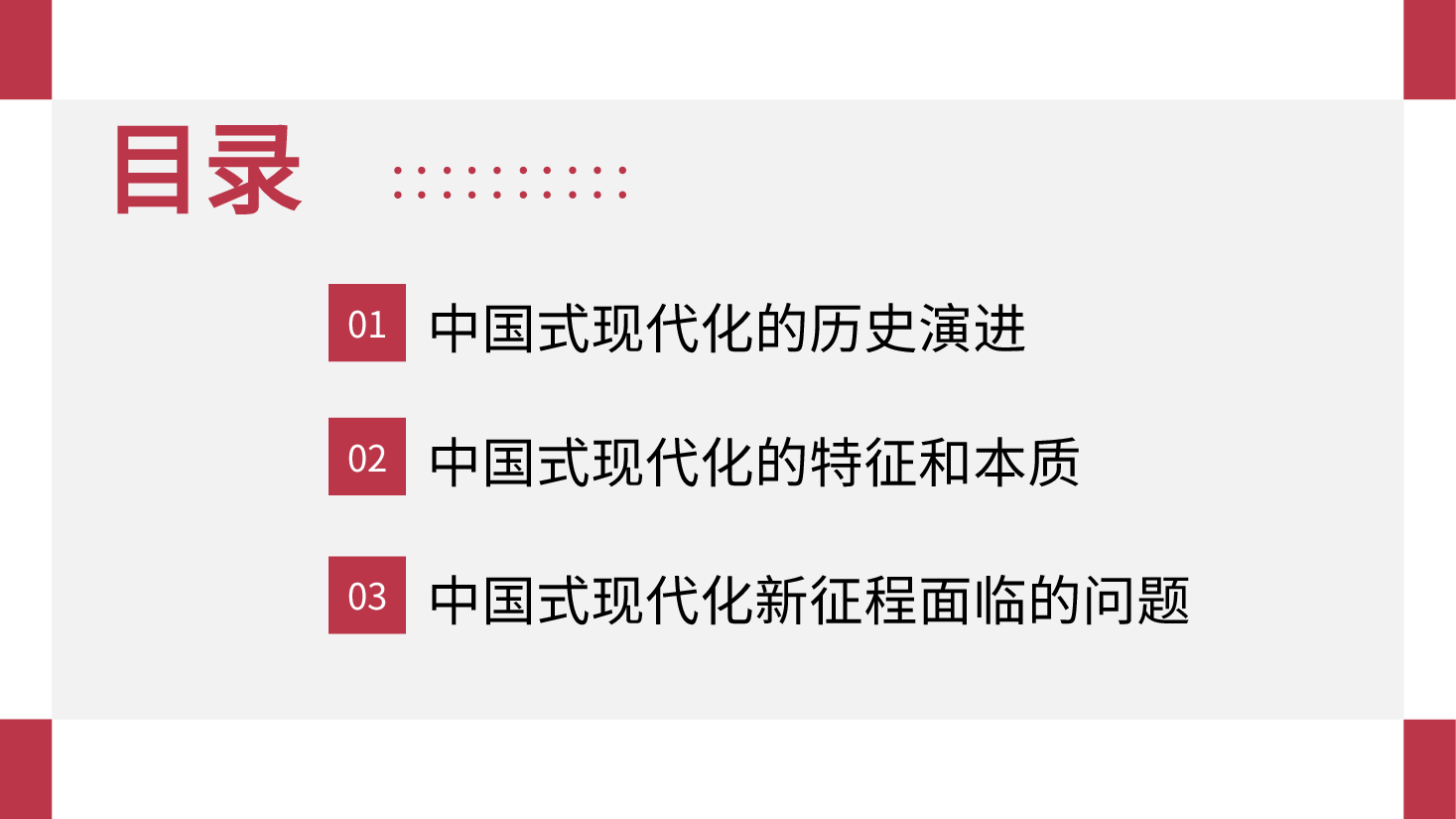中国式现代化:历史演进、特征本质和面临问题(ppt).pptx,第4页预览