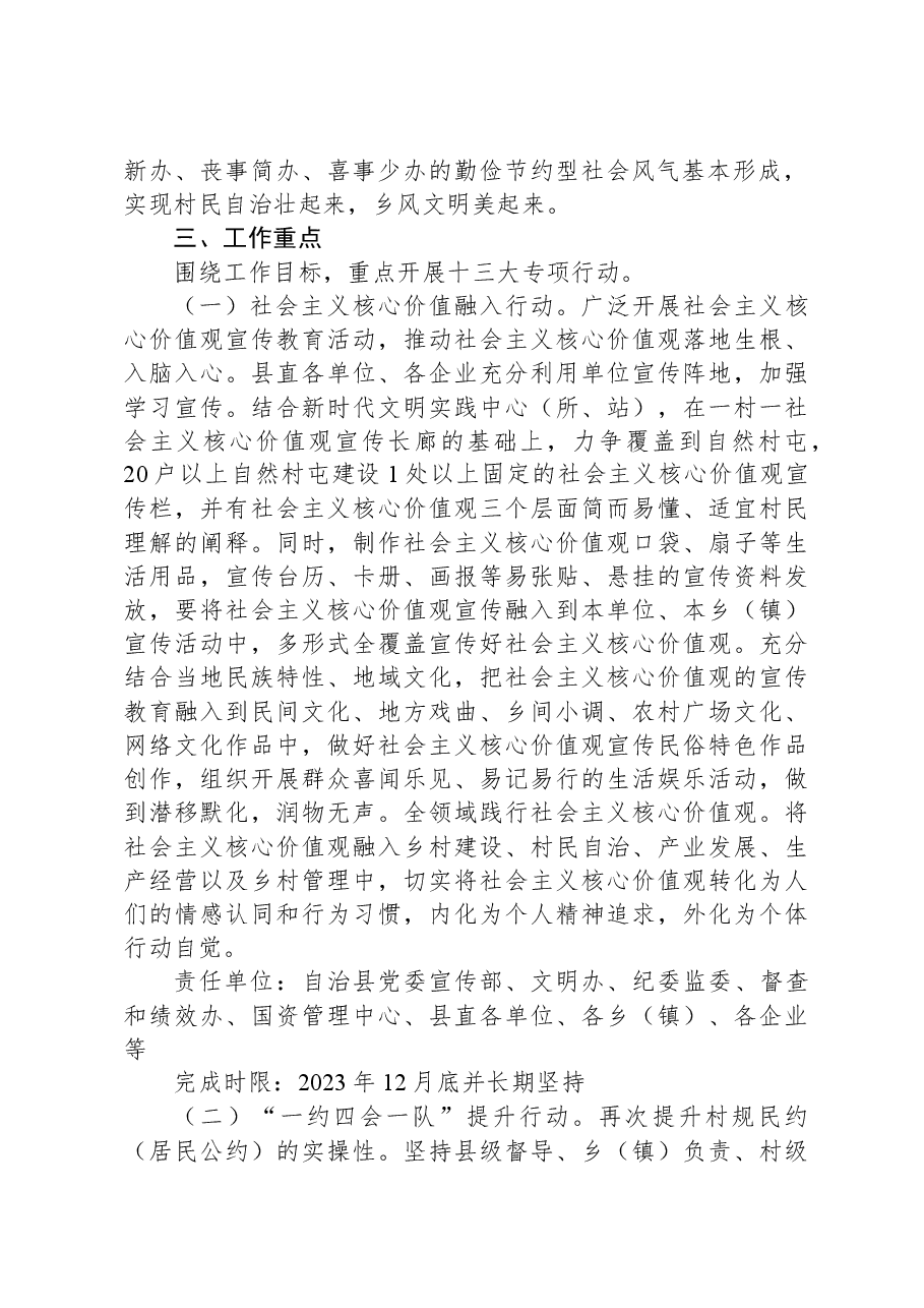 XX县2023年度移风易俗工作专项行动实施方案.docx,第2页预览