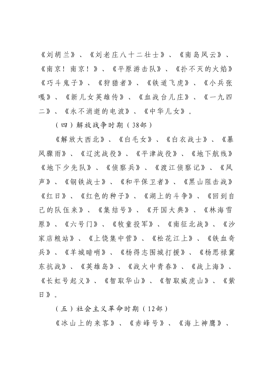 结合主题教育活动开展“百部红色电影展映”加强思想政治教育的通知.docx,第4页预览