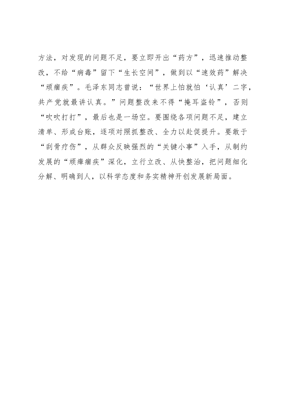 2023年主题教育心得体会：对症检视整改的“三味良药”.docx，第3页预览