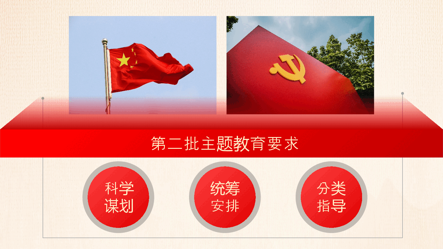 深入扎实开展第二批主题教育PPT党课.pptx，第2页预览