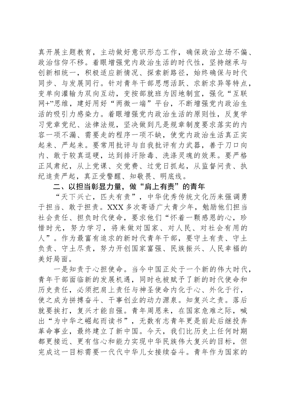 党课:矢志拼搏奋斗绽放绚丽青春.docx,第3页预览
