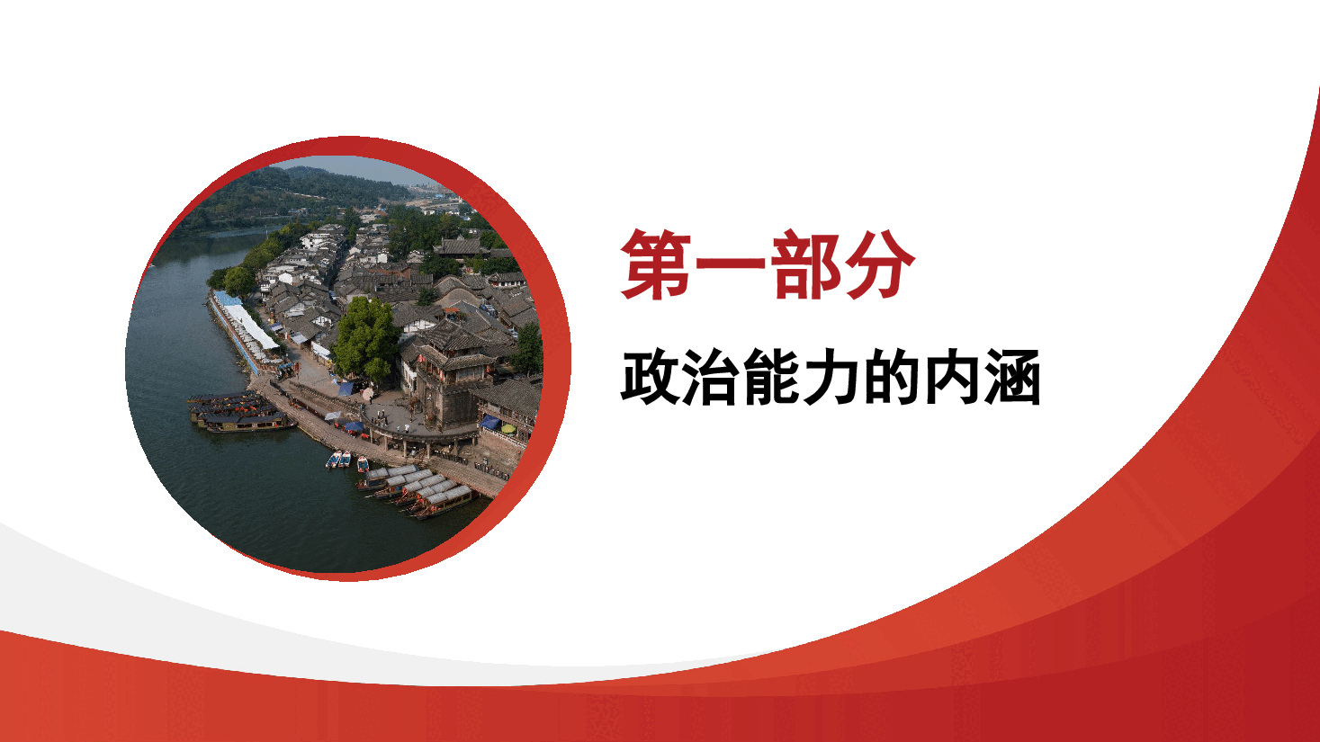 党课:提高领导干部的政治能力ppt模板.pptx,第3页预览