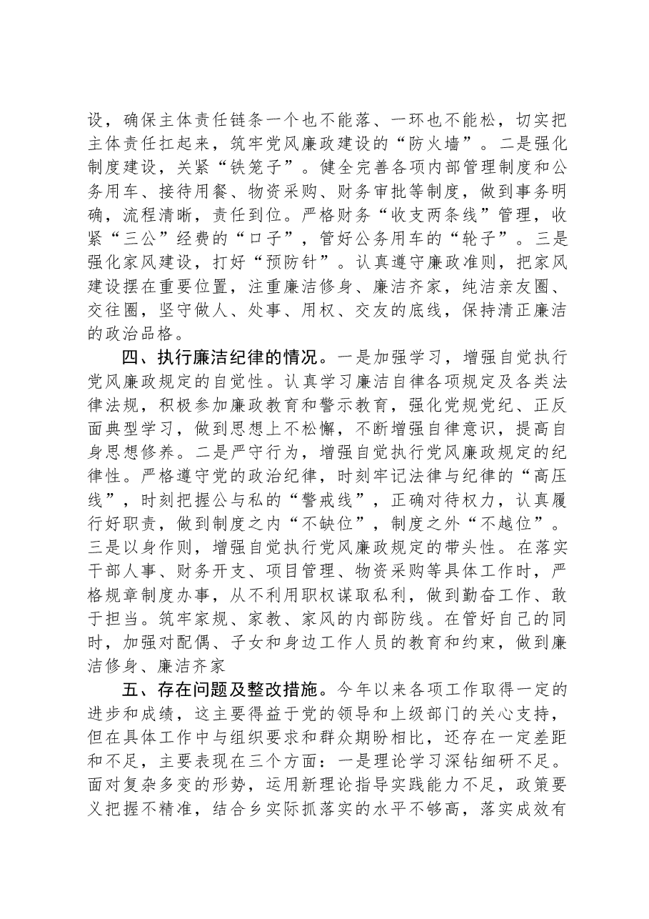 乡党委书记2023年度个人述责述廉报告.docx,第3页预览