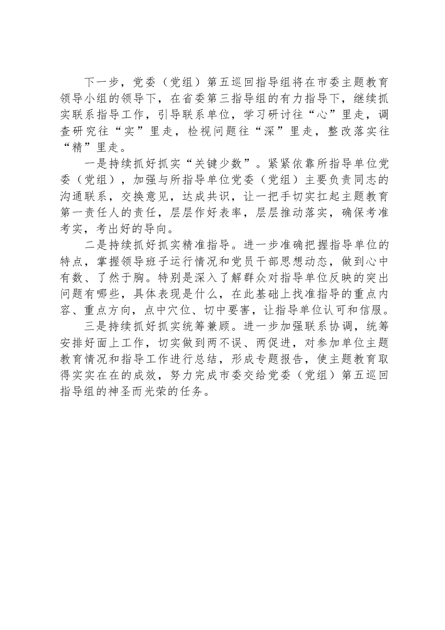 2023年主题教育巡回督导组阶段性工作报告.docx，第3页预览