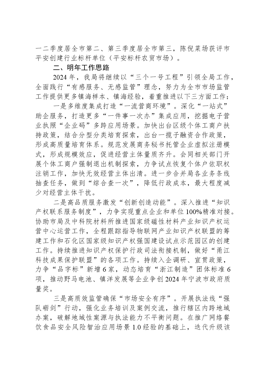 2023年工作总结和2024年工作思路.docx,第3页预览