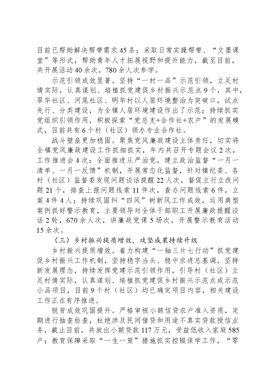 镇2023年度工作总结和2024年重点工作任务.docx,第3页预览