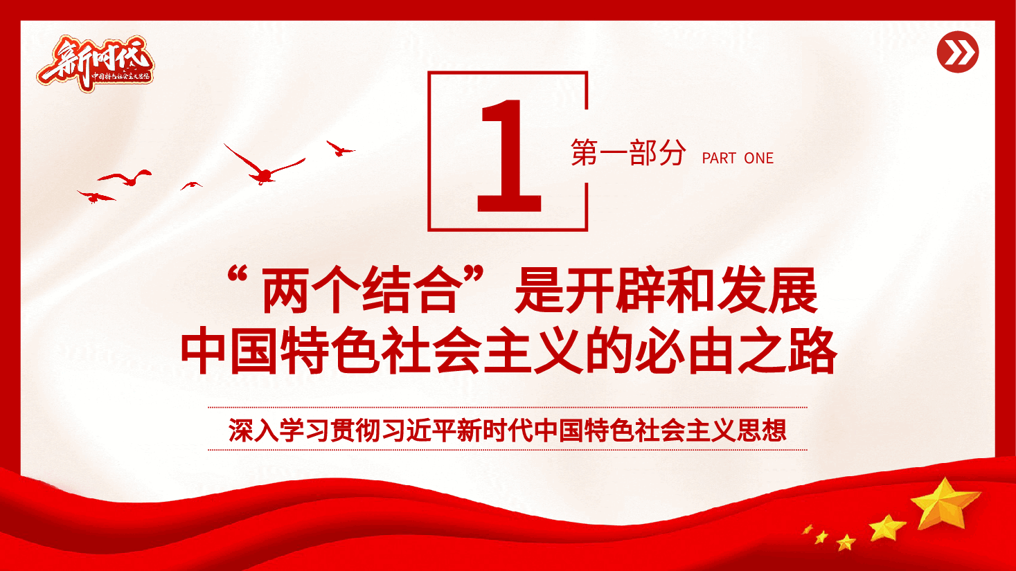 “两个结合”是开辟和发展中国特色社会主义的必由之路专题党课PPT.pptx,第4页预览
