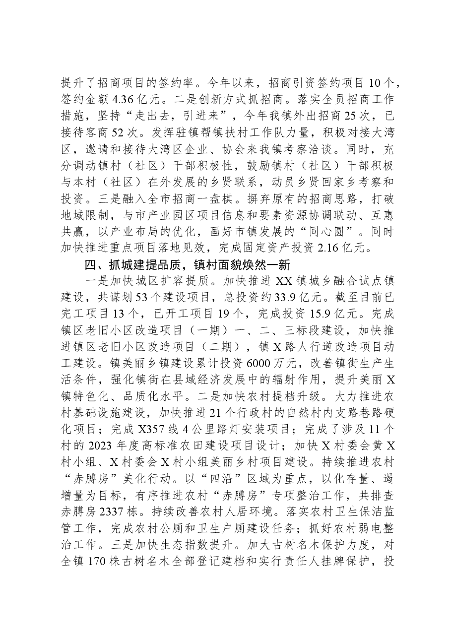 镇发展镇村经济工作专题报告.docx,第3页预览