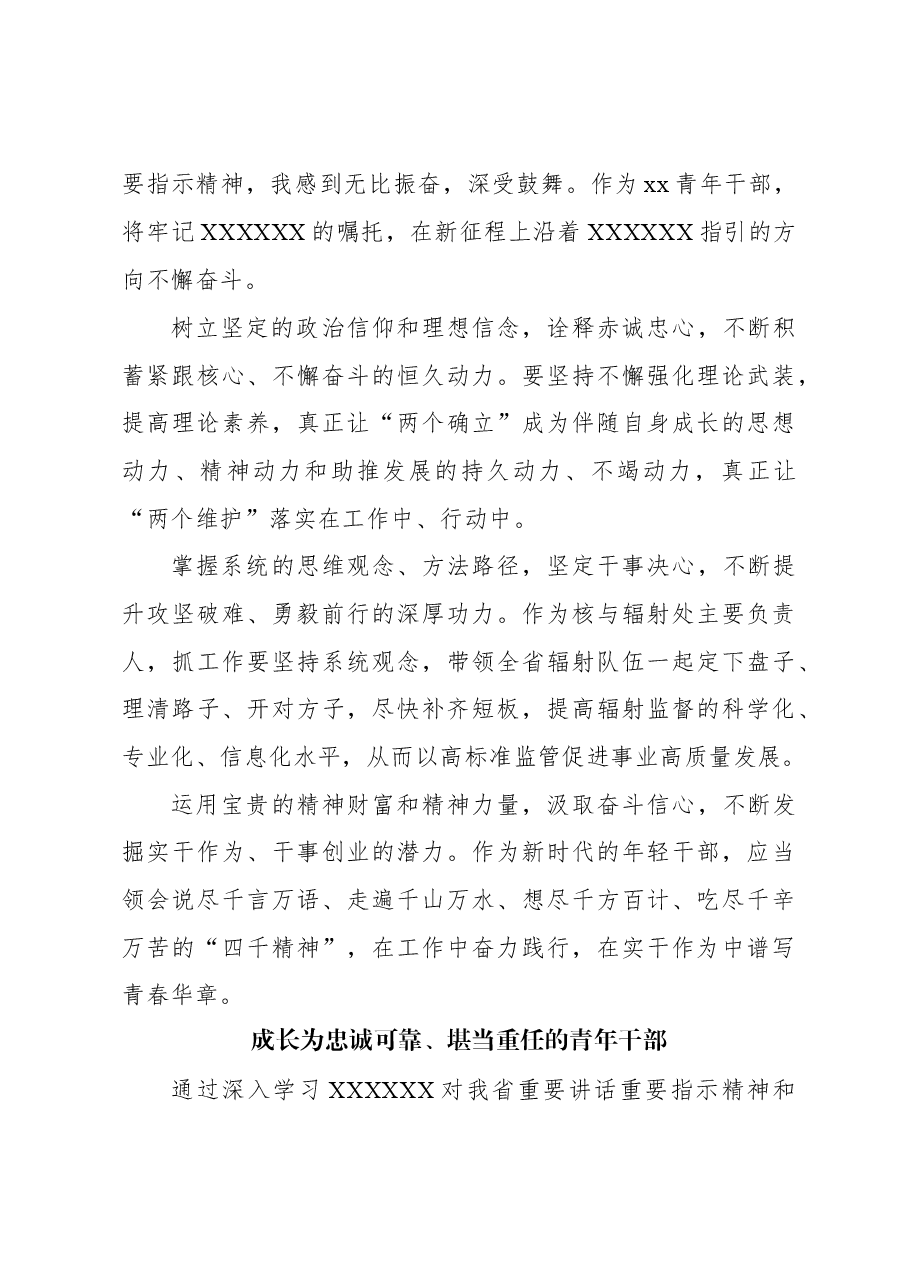(13篇)青年干部代表在青年干部主题座谈会上的交流发言材料汇编.docx,第3页预览