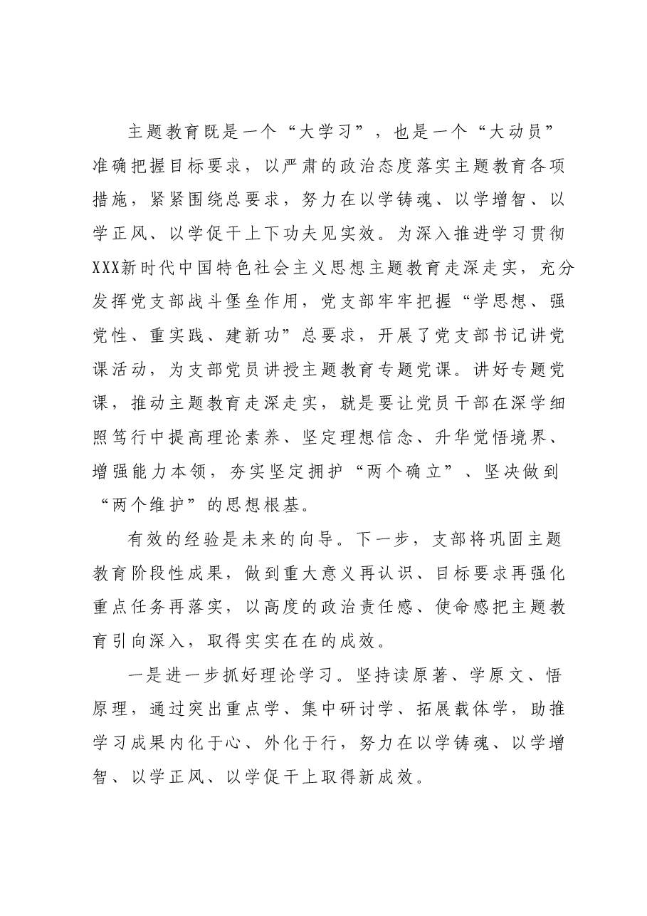 党支部主题教育阶段性总结.docx，第3页预览