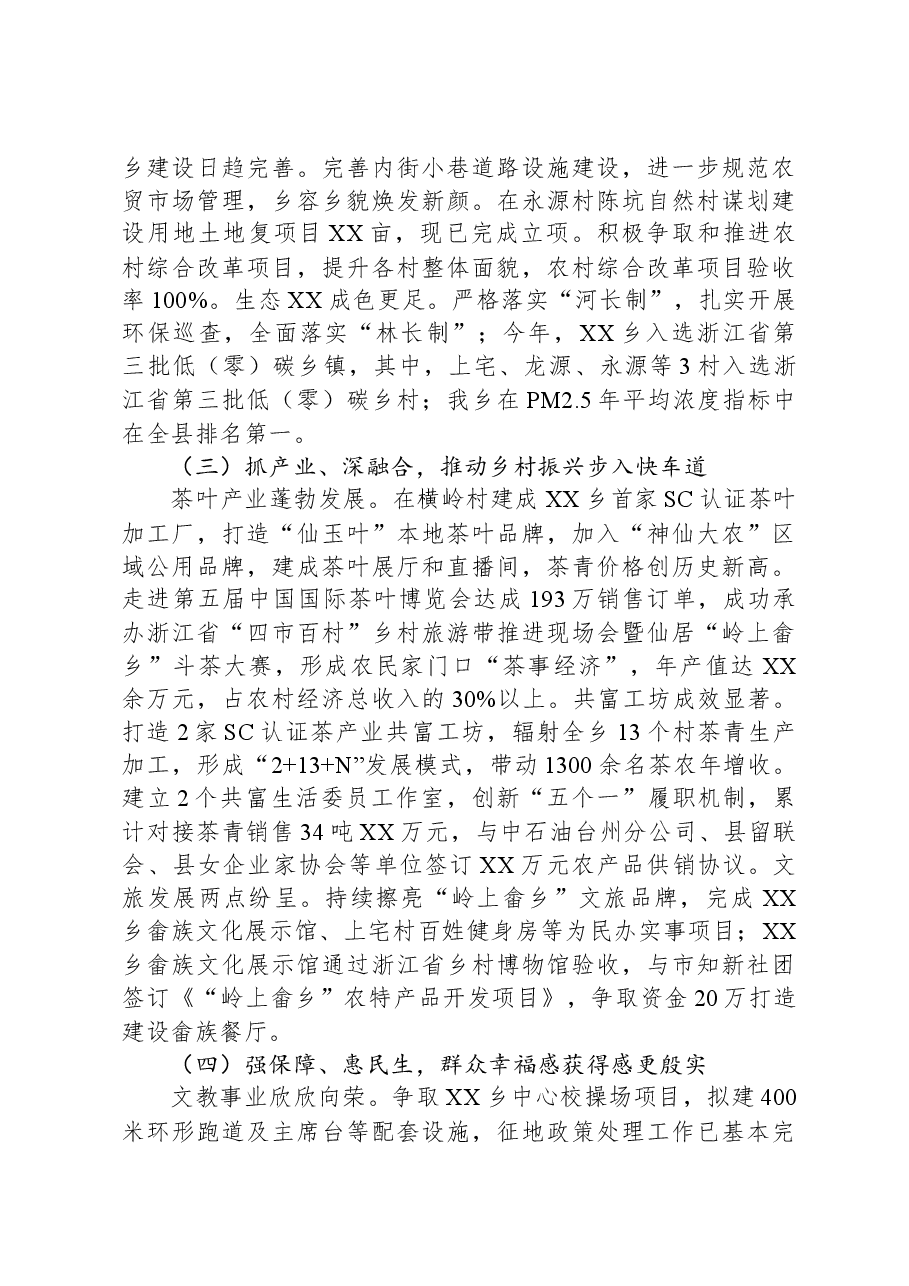 XX乡2023年工作总结.docx,第2页预览