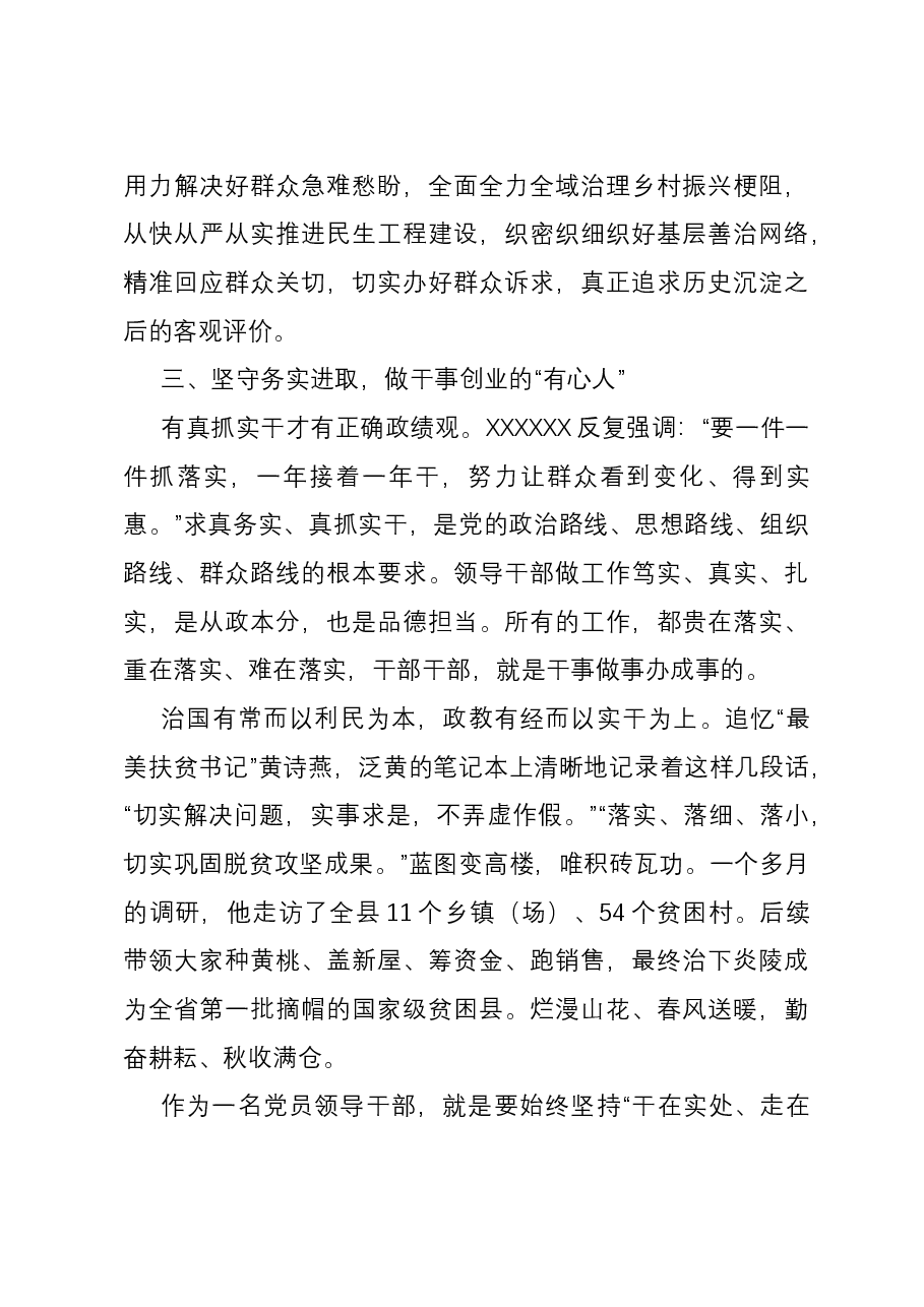 主题教育关于树立和践行正确政绩观研讨发言材料.docx,第4页预览