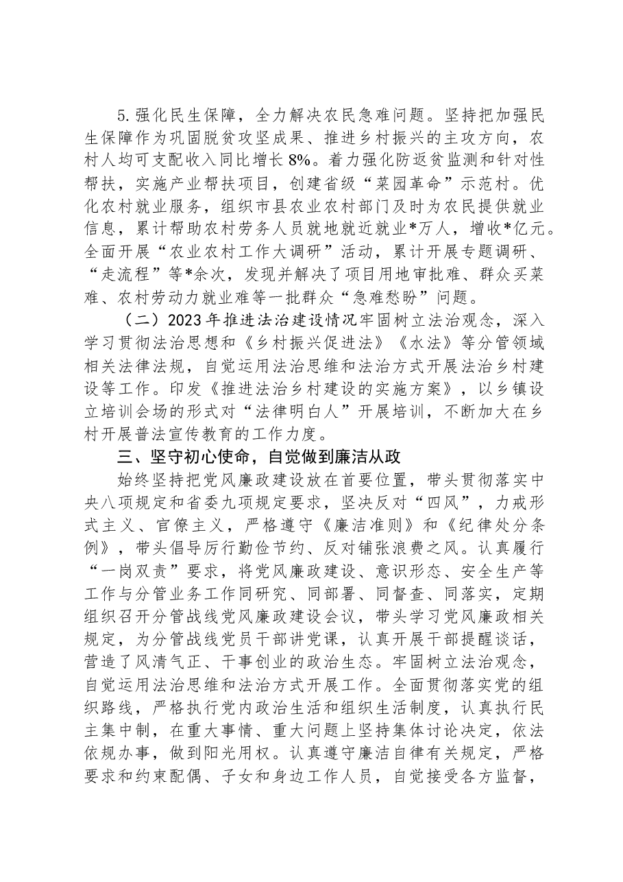 副市长2023年述职述廉报告.docx,第3页预览