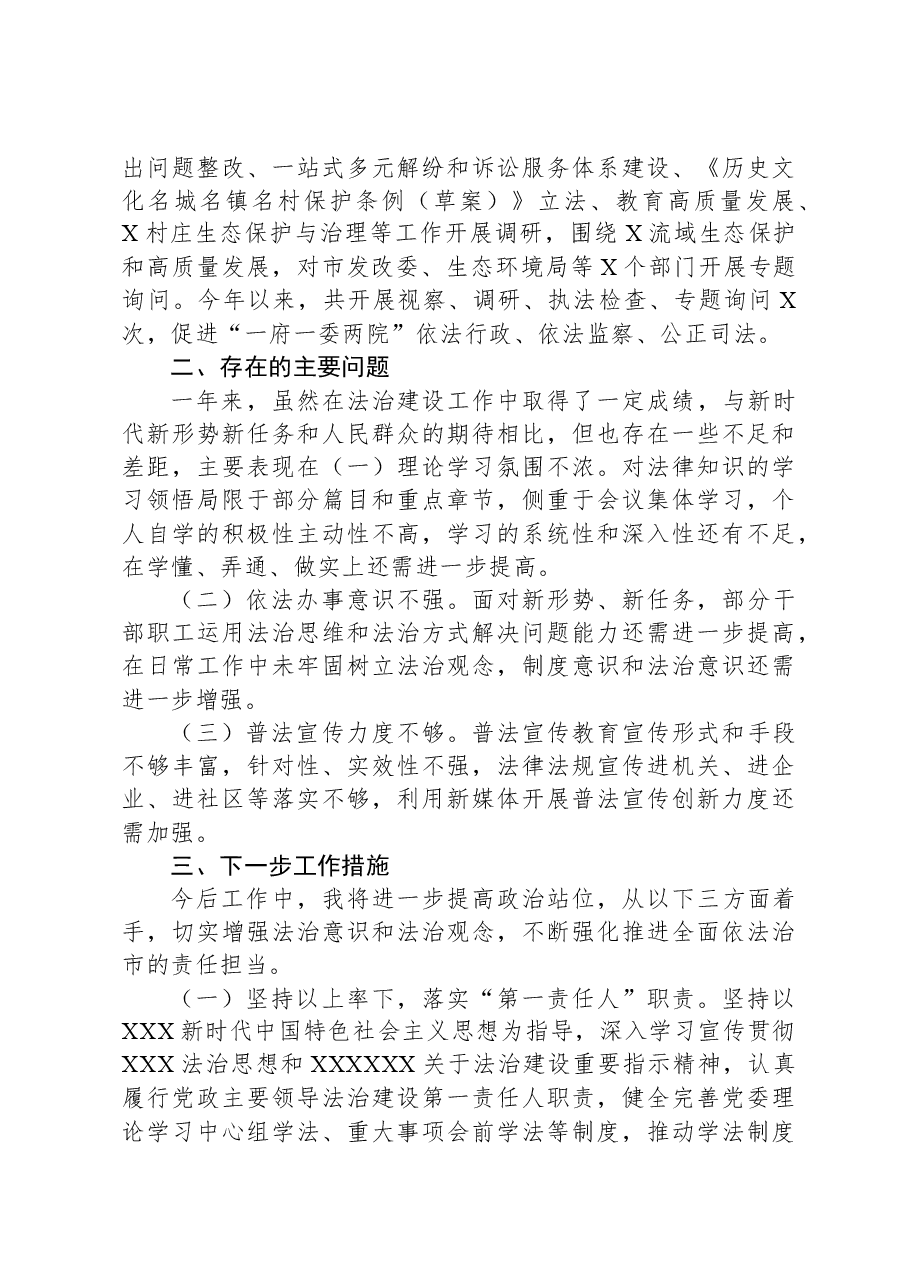 2023年党组书记述法工作报告.docx,第3页预览