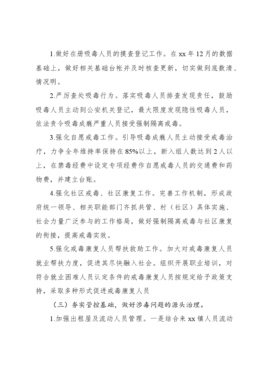 (12篇)禁毒工作实施方案材料汇编.docx,第4页预览