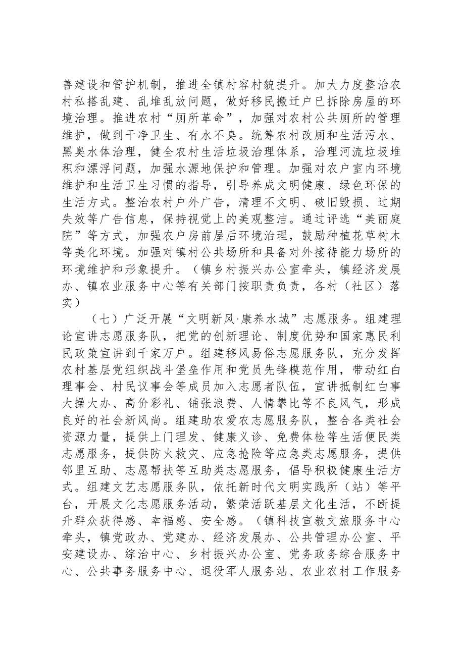 XX镇2023年深化“推进移风易俗树立文明乡风”专项行动实施方案.docx,第4页预览