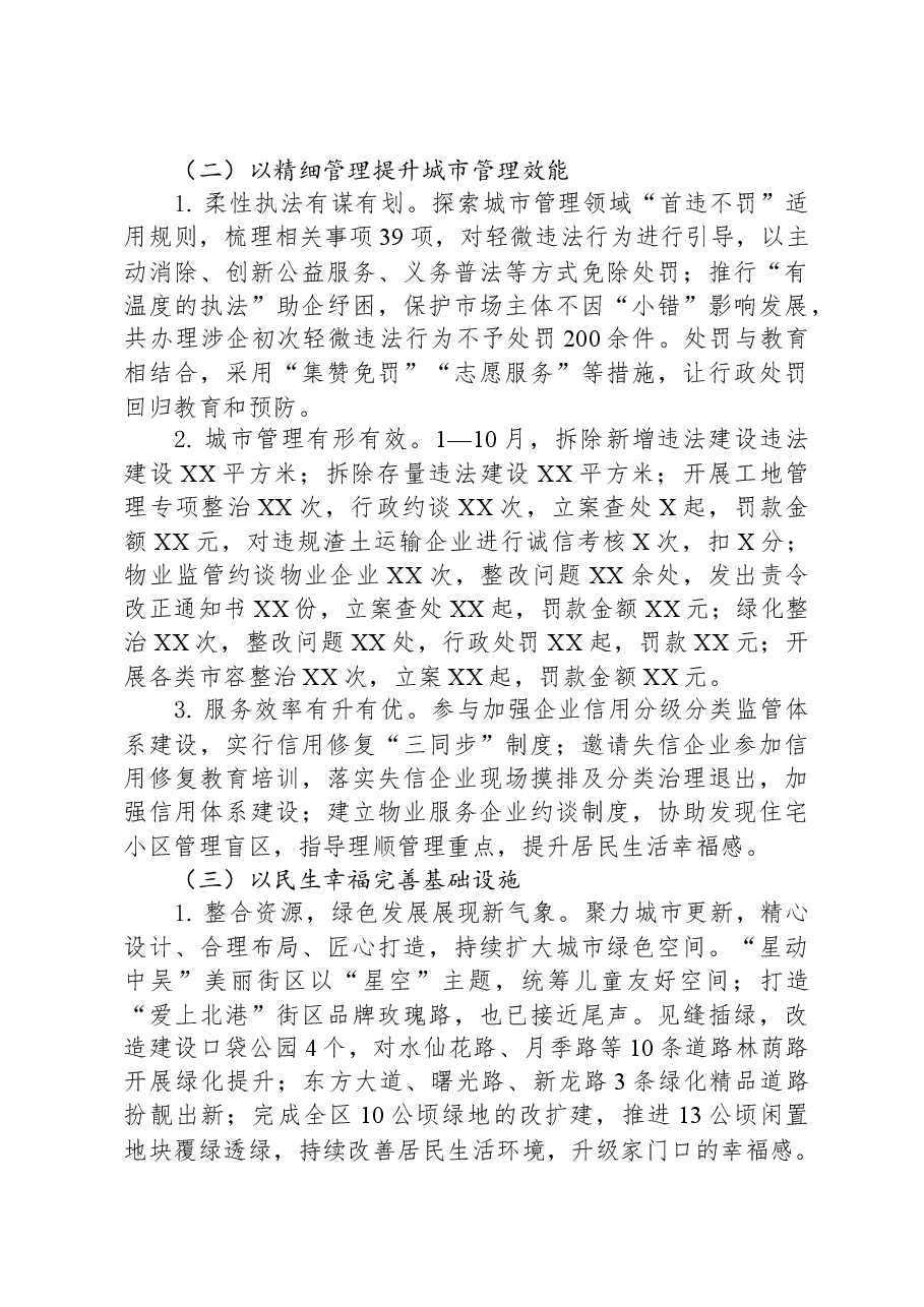 区城管局2023年工作总结.docx,第2页预览