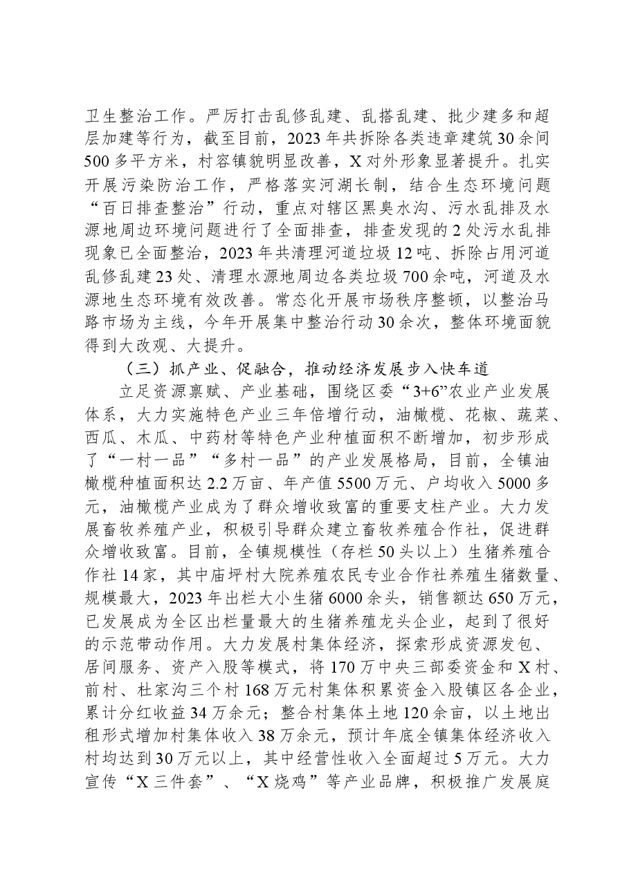 镇2023年工作总结暨2024年工作打算.docx,第2页预览