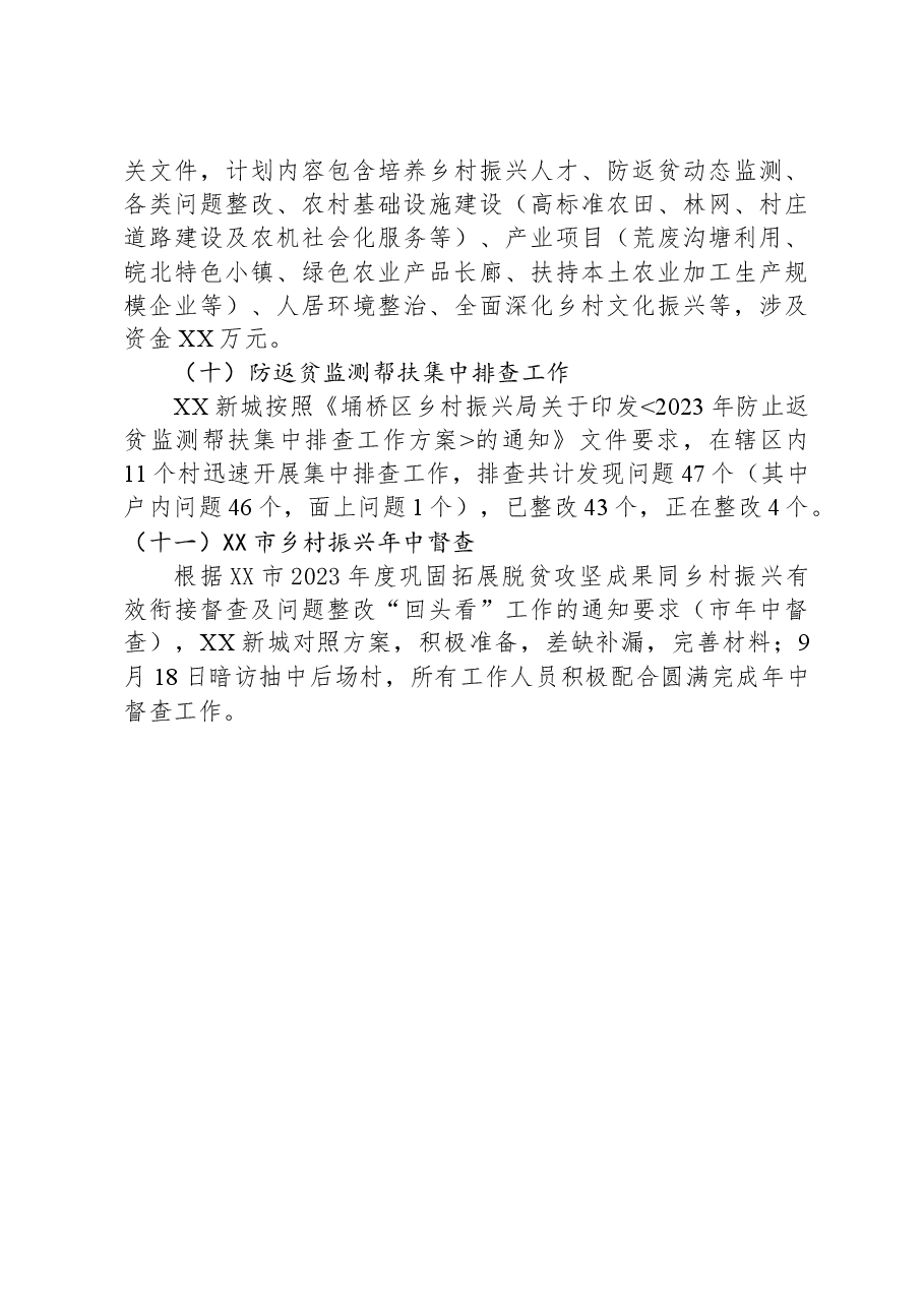 XX新城2023年乡村振兴工作总结.docx,第3页预览
