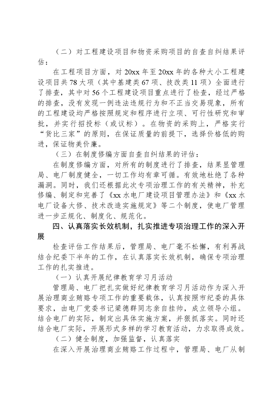 专项工作报告模板.docx,第3页预览
