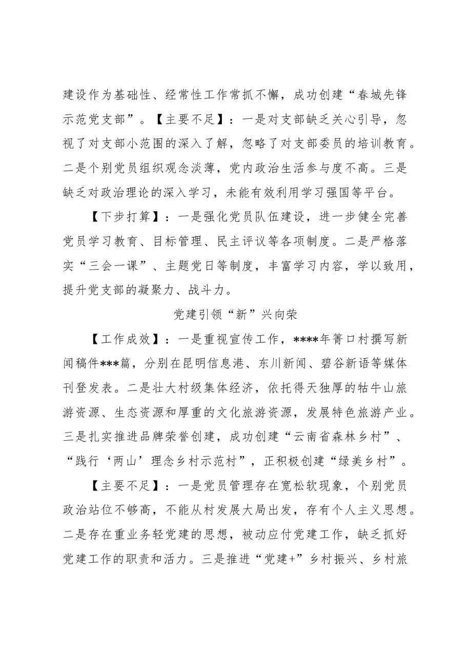 (12篇)村、社区书记抓基层党建工作述职报告汇编.docx,第3页预览