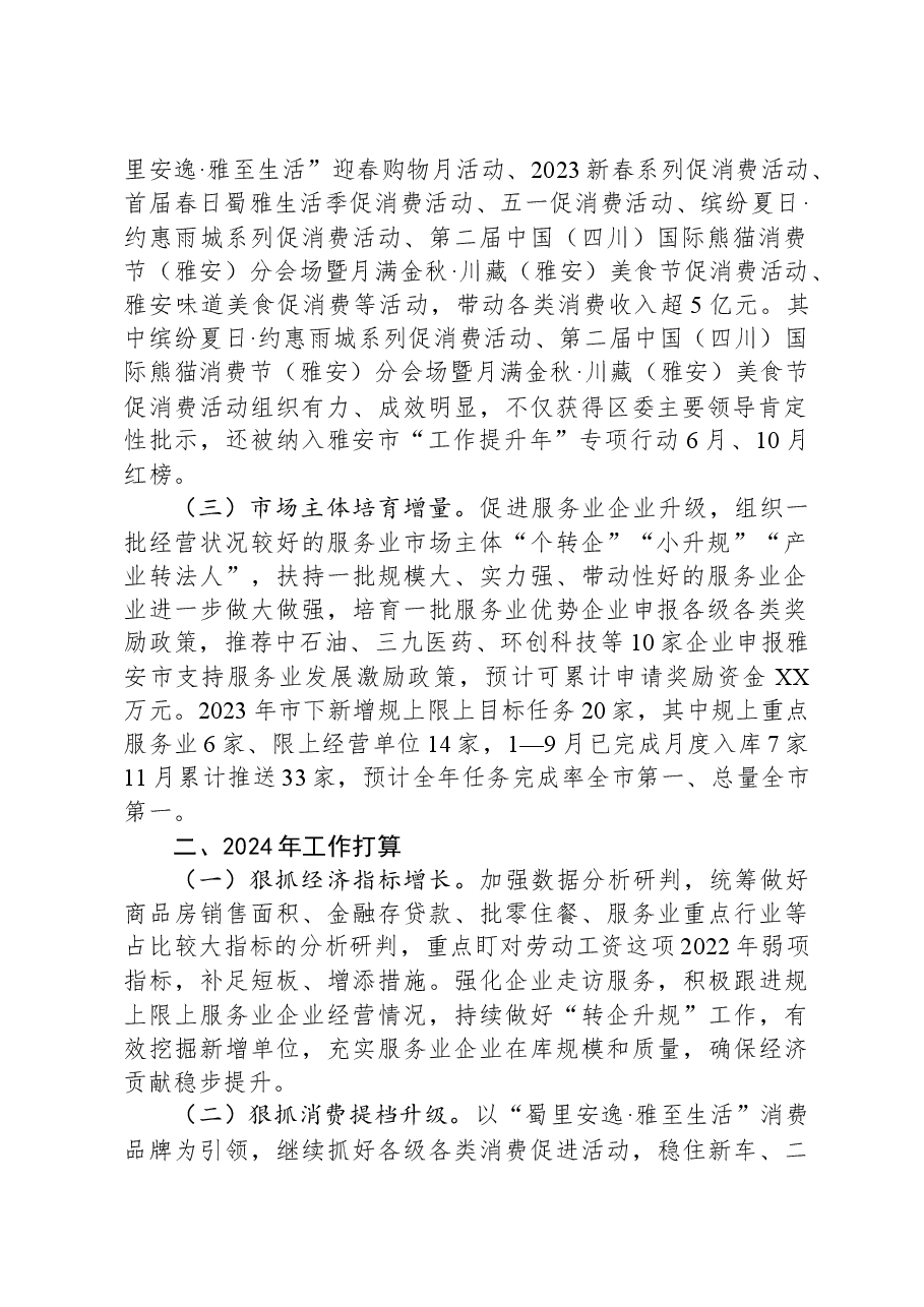 (2篇)2023年工作总结暨2024年工作打算汇编.docx,第2页预览