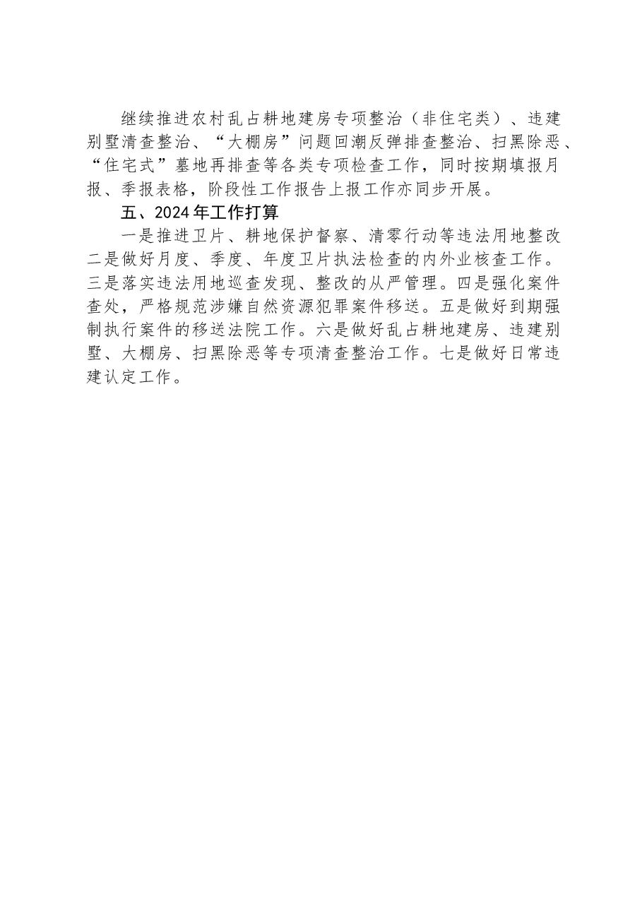 执法监督科2023年工作总结暨2024年工作打算.docx,第2页预览