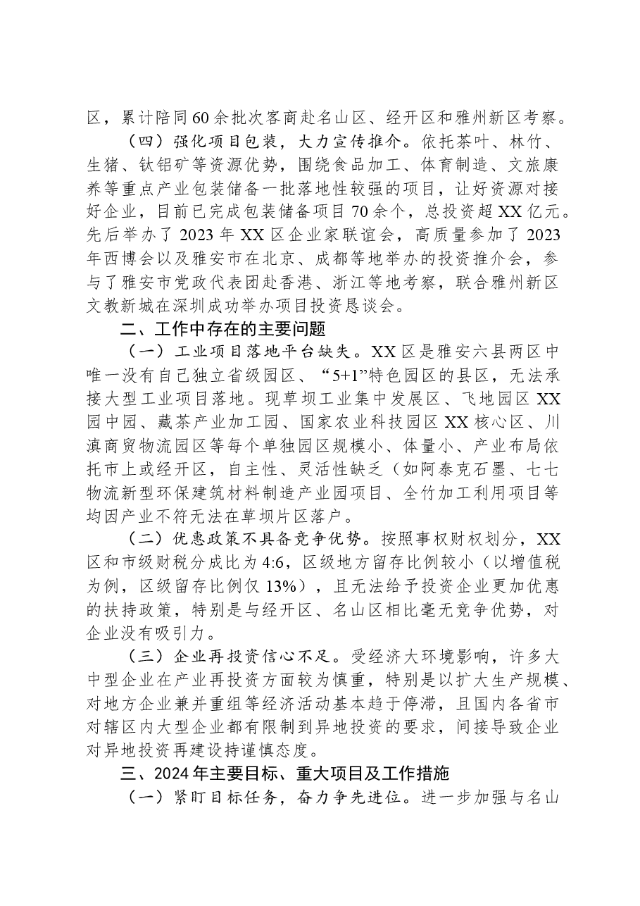 2023年工作总结和2024年工作打算.docx，第2页预览