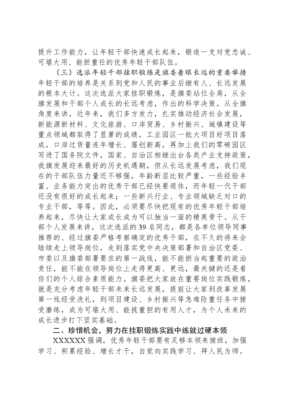 在2023年年轻干部挂职锻炼工作部署会议上的讲话.docx,第3页预览