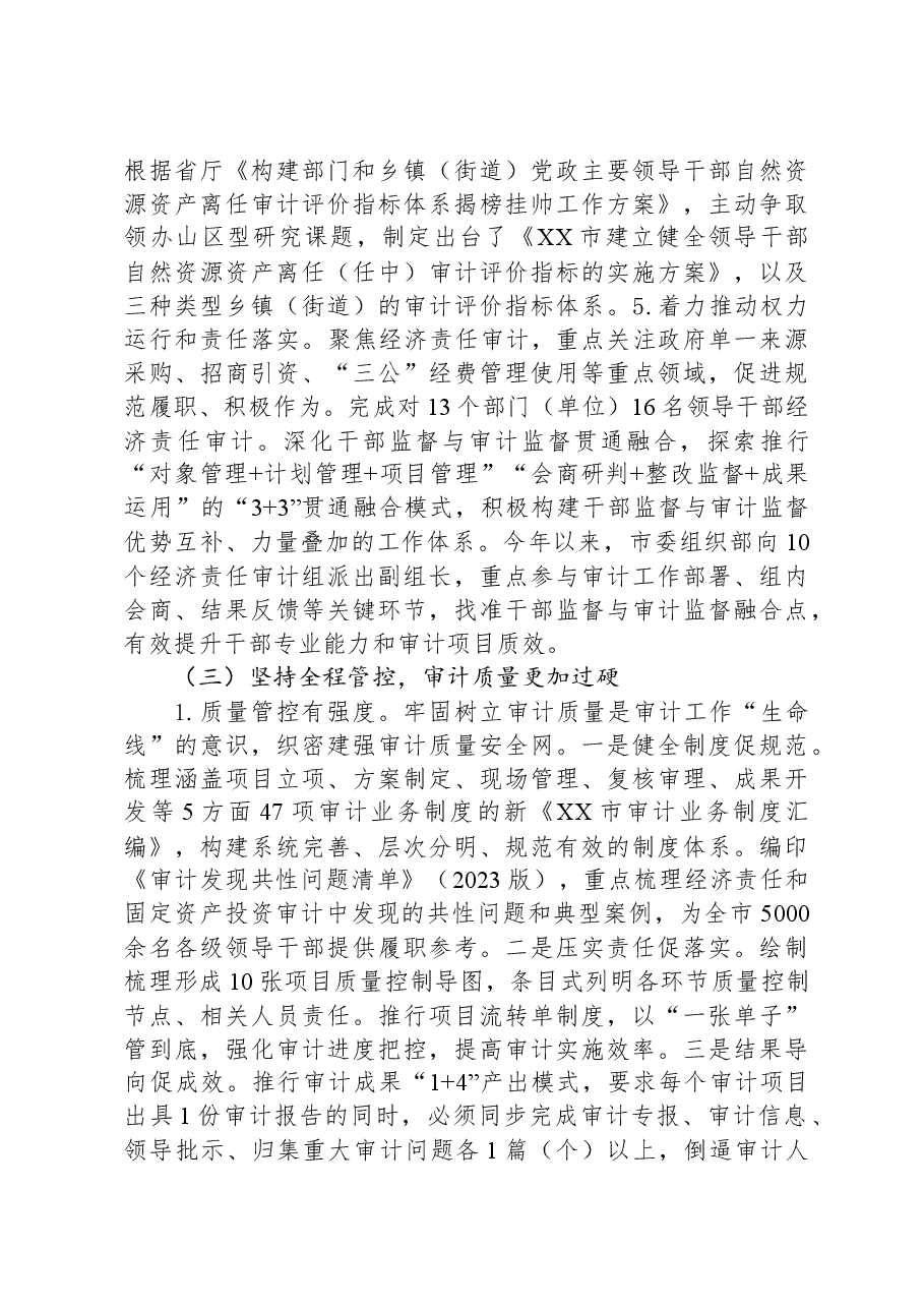 市审计局2023年工作总结和2024年工作思路.docx,第4页预览