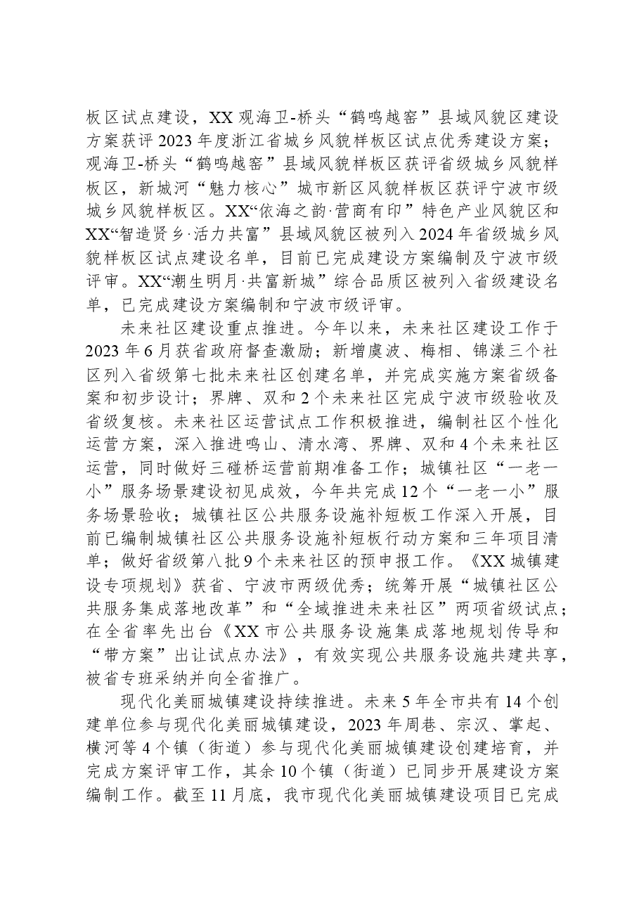 市住建局2023年工作总结和2024年工作思路.docx,第3页预览