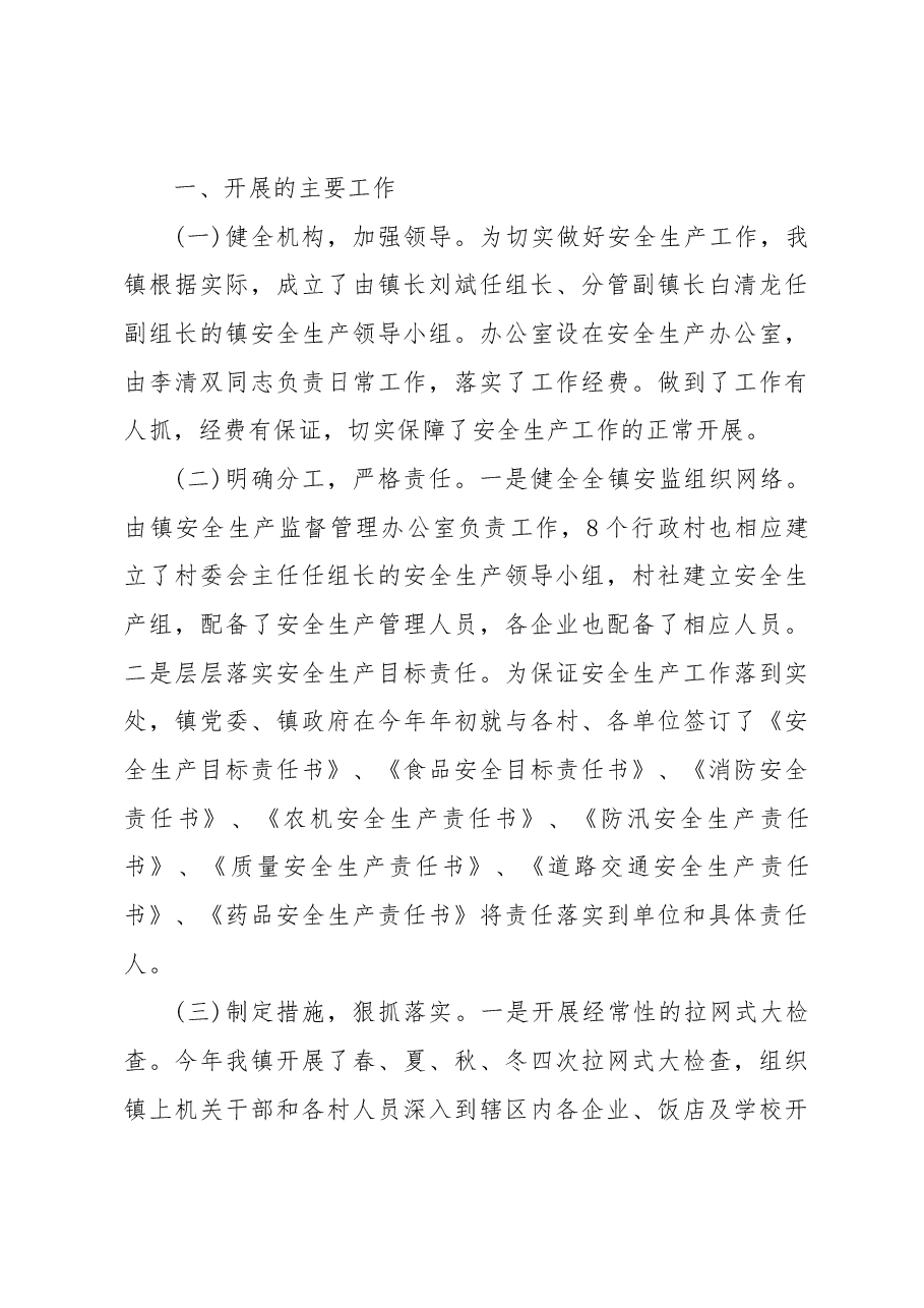 (6篇)乡镇安全生产工作自查报告.docx,第4页预览