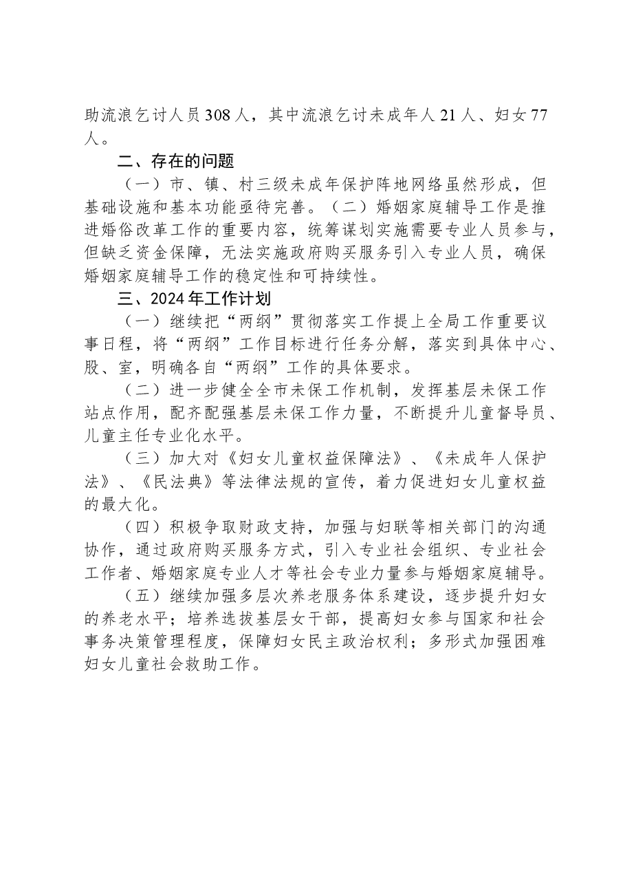 市民政局2023年“两纲”工作总结和2024年工作计划.docx,第4页预览