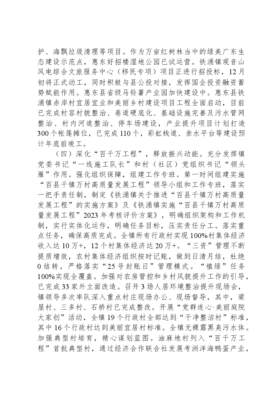 XX镇人民政府2023年工作总结和2024年工作计划.docx，第2页预览
