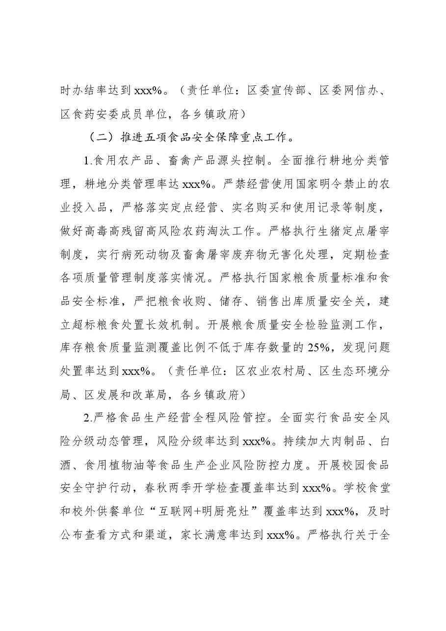(4篇)创建国家食品安全示范城市工作实施方案汇编.docx,第4页预览