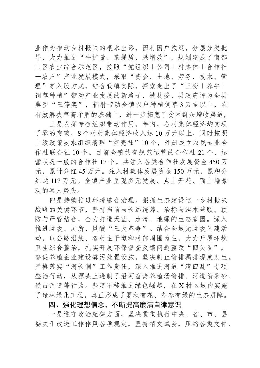 镇党委书记2023年度述职报告.docx,第3页预览