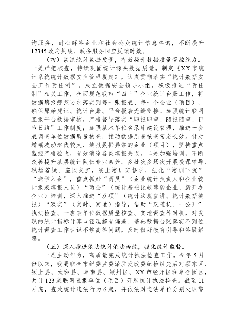市统计局2023年工作总结和2024年工作计划.docx,第4页预览