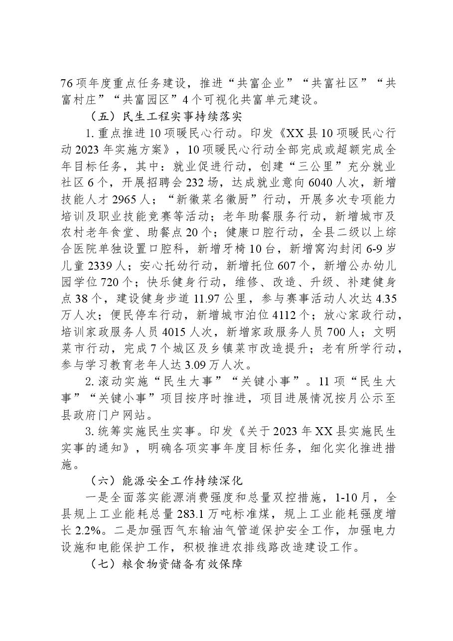 县发改委2023年年工作总结和2024年工作安排.docx,第3页预览