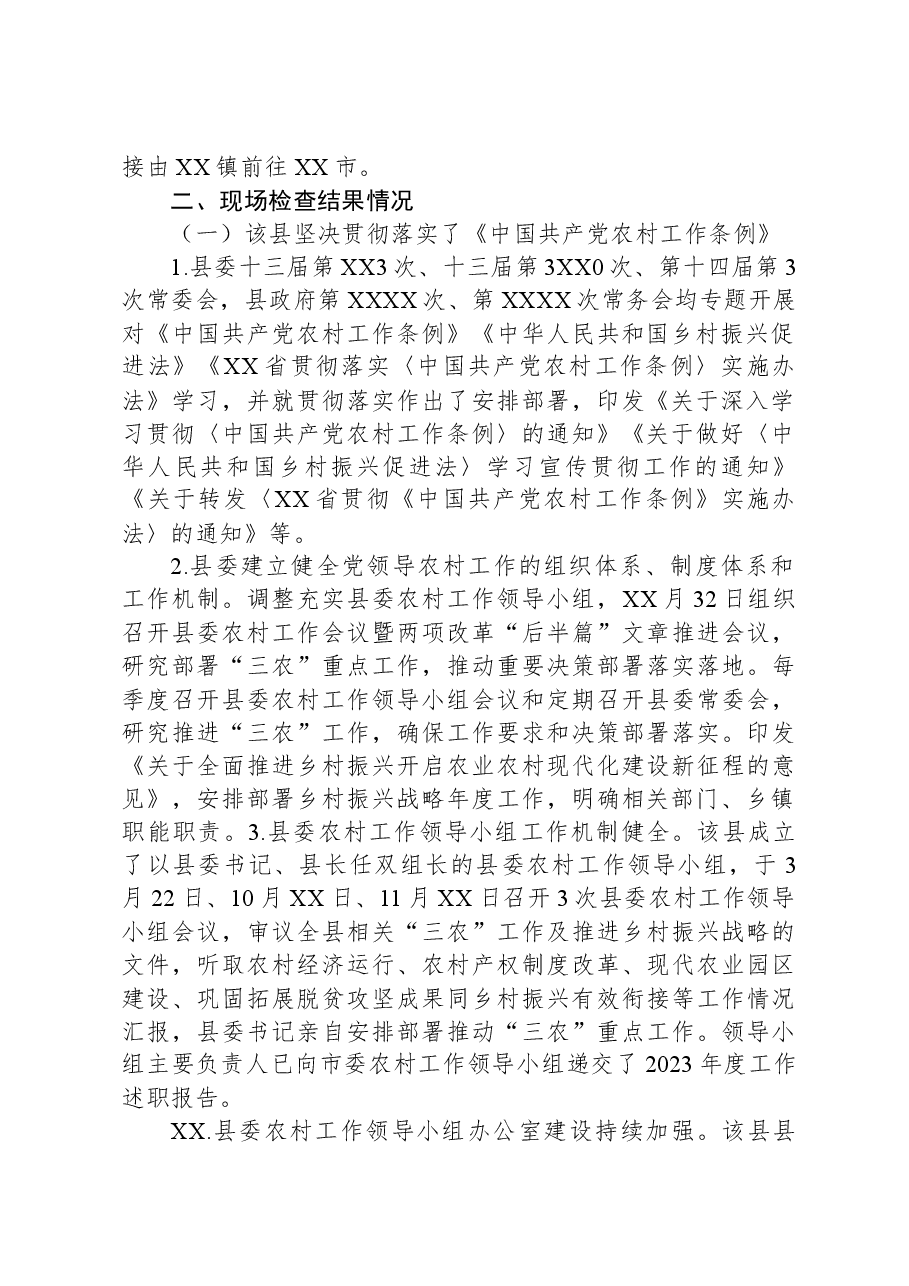 乡村振兴实绩考核现场检查报告.docx，第2页预览